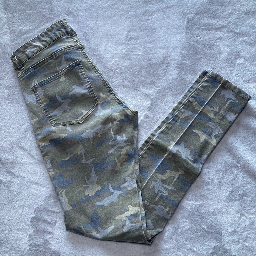 Camo Skinny Jeans